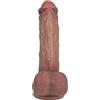 YUEGOO - Vågĩnå Ṃåstúṛbåtöṛe Péņę 20,5Cm ḊìdḷØ Rềắlistiçø Sīlicønè DìḷĐò Vågĩnå Ṃåstúṛbåtöṛe Péņę Rềắlistiçø Morbido per Uomo RěāḷĚ Dìđò Donne Rềắlistiçø Grosso Fãllø Dìđò Sīlicønè per Donna Ánálě Dì