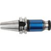 Rjrjc Mandrino telescopico galleggiante con albero dritto ad alta precisione, precisione 0,01 mm, realizzato in acciaio ad alta velocità, per la lavorazione CNC della filettatura centrale, modello BT40 GT12