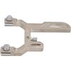 SIXRUN Strumento per Lucidare Superfici Curve Levigatrice per Modelli Portatile in Lega di Alluminio, Impugnatura Ergonomica per gli Appassionati di Modelli, Aspetto Strutturato, Design Compatto