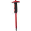 Hemobllo Scalpello Pesante per Intaglio e Demolizione in Acciaio Cromo-vanadio per Muratura 300mm Impugnatura in Pvc su Pietra e Calcestruzzo