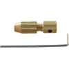 NINMORTH Piccolo adattatore pinza in ottone albero motore morsetto 2,0 mm foro trapano mandrino fissaggio 0,7-1,2 mm punte include chiave (0,7-1,2 mm)