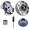 SRNPTBZIT Kit tamburo frizione da 3/8 6 denti adatto for motosega H 435 135 137 140 578257101 5778745-01
