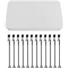 Spacnana Magnete Che Aiuta le Mani, Strumento Ausiliario per Saldatura, Supporto per PCB per Verniciatura di Modelli con Ganasce Rivestite in Gomma per Stazione di Saldatura