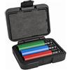 STIER Set di chiavi a bussola con grande rapporto di leva Profi+ extra lunghe 1/2 apertura chiave 17/19/21 mm