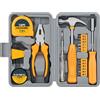 Generic 24 PCS Casa FAI DA TE Tool Kit per le Donne Scatola di Starter Basic Ladies Tools Home Office Manutenzione e Riparazione