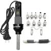 YIWENG 450W china portatile ad aria calda per saldatura a temperatura controllata 450℃ Stazione di rilavorazione ad aria calda Strumento di dissaldatura con uli Display digitale LCD Controllo del