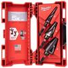 Milwaukee 48-89-9254 SHOCKWAVE High Speed Steel Impact Duty Step Bit 3 pc Set