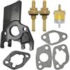 DORFEY Adatto for h0-n-d-a GX160 GX200 5.5HP 6.5HP Motore tosaerba Parte Carburante Serbatoio Gas Giunto Filtro Carburatore Isolante Distanziatore Guarnizione