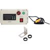 LIYJTK Misuratore di lunghezza digitale Contatore di lunghezza meccanico in metro con funzione di controllo 1-999999 AC100-240V per fabbrica di stampa tessile su stoffa