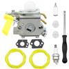 DORFEY 308054003 Carburatore Carb 1 pz Strumento for decespugliatore adatto for Homelite for RYO-BI 26cc 30cc for Zama C1U-H60 Modelli HOMELITE di ricambio