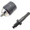 ERNZI Adattatore for mandrino autoserrante 3/8-24UNF 10mm con attacco esagonale/SDS/adattatore for chiave for avvitatore a percussione (Color : Chuck and SDS shank)