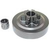 AOLUOER Sperone pignone tamburo frizione 3/8-6T for M//a//k//i//t//a DCS230T DCS231T DCS232T D//o//l//m//a//r PS-220TH PS-221TH PS-222TH 165405-2
