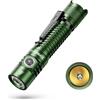 77outdoor Sofirn SP31 V3.0 Torcia tascabile ricaricabile, 1200 High Lumen Torcia tattica con LED potenti, doppi interruttori e circuito a corrente costante Buck per casa, emergenza, resistente (519A/verde)