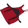 Tomantery Grembiule da Giardinaggio Impermeabile Leggero Resistente per Lavori All'aperto Grembiule Rosso Tessuto in PVC