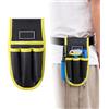 Generic Cintura per Attrezzi, Piccole Custodie per Cintura, Tessuto Oxford Ispessito, Lavori Elettrici di Utilità Durevole e Regolabile per Riparatore, Elettricista, Installatore Mini fitter's bag