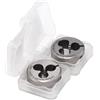 KUARWDVF Filo filettato circolare, 2 pz Filiere Rotonde UNF UNC UNS UNEF Filiera Fine Filettatura Regolabile 1/4 5/16(Unf7l16-20)