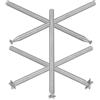SOLUSTRE Kit 5 Pezzi Punte per Trapano Incisione in Metallo Argento per Intaglio Legno Rapida Rimozione Trucioli e Riduzione Sforzo per Arti e Mestieri