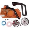 LIWaaGe For Hus 268 272 266 66 Kit maniglia for coperchio tamburo frizione freno catena motosega con cuscinetto a rulli ad aghi 503736601 503727401 503727402