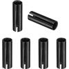 QUARKZMAN 6Pcs Adattatore Per Pinze 8mm (5/16) A 6mm (15/64) Riduttore Per Pinze In Acciaio Al Carbonio Per Router,Manicotto Di Riduzione Per Utensili,Adattatore Di Conversione Nero
