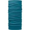 Buff| Scaldacollo Merino Lightweight, Sciarpa Multifunzionale, 100% Lana Merino, Escursionismo, Outdoor, Sostenibile, Leggera, Fine, Multifunzionale, Taglia Unica, Blu