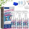 Gienslru Schiuma anticalcare per bagno, detergente anticalcare per bagno, detergente per schiuma anticalcare per bagno, spray anticalcare per bagno, detergente per macchie ostinate, senza risciacquo (2, pezzi)