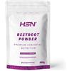 HSN Barbabietola rossa in polvere | Sapore naturale 500 g | 100% naturale dalla radice di Beta vulgaris | Senza aggiunta | Non include dosatore | No-GMO, Vegano, Senza glutine