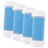 Healeved 12pezzi Accessori Per Pedicure Testine Di Ricambio Per Dispositivo Di Rimozione Morta Roller Esfoliante Per Dei Piedi Compatibile Con Strumenti Elettrici Colore Blu