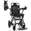 loktch Sedia a Rotelle Elettrica Leggera per Adulti e Anziani - 12,7 kg, 13km di Autonomia, Motorizzata Intelligente
