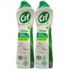 FEI FAN Crema, Detergente per Superfici Dure, Formato 500 ml, Rimuove il 100% dello Sporco Ostinato, con Particelle Pulenti 100% Naturali (2 Unità)