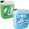 SGWEB Professional Kit Bucato e Piatti Coccolino Ammorbidente Primavera Professional 10 Litri e Svelto Più Detergente Piatti Professional 10 Litri Totale 20 Litri Formato Scorta Grandi Superfici