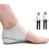 Pedimend silicone altezza aumentare calzini (1PAIR - 2PCS) | Altezza aumentare scarpe inserti | fascite plantare e tallone Protector | prevenire e curare la fascite plantare, calli, calli e osteofiti