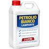Lemag srl Petrolio Bianco Lampante 3 Litri Solvente per Pulizia Smacchiatore Catrame Liquido Incolore Limpido per Vernici e Uso Domestico LEMAG SRL