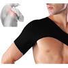 Mediawave Store MEDIA WAVE store Supporto tutore spalla fascia elastica sostegno allevia dolori per lussazioni
