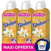 Fabuloso Ammorbidente Lavatrice Concentrato Sensation Mandarino, 300 lavaggi, Bucato Morbido e Fresco 2 volte più a Lungo, 12x585 ml