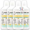 KOTOR PHARMA KOTOR SILICE BUVABLE 1L | Set di 4 | Silicio organico francese e naturale | Salute delle articolazioni, cartilagini, ossa, pelle, capelli, unghie | silicio + ortica + equiseto + bambù | francese