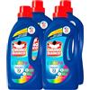 Omino Bianco - Detersivo Lavatrice Liquido Color+, Specifico per Capi Colorati, Tecnologia Salva i Colori e Cattura il Grigiore, 35 Lavaggi, 1400 ml x 4 Flaconi