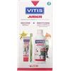VITIS Junior Cuidado Completo: Colutorio + Cepillo Dental Suave + Gel Dentífrico