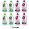 Beni Culinari Chanteclair Lavatrice Test Pack Bianco Muschio + Colorati, Detersivo Liquido per Lavatrice, 28 Lavaggi, 1260 ml + Portachiavi in omaggio Beni Culinari