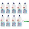 Beni Culinari 9x Rio Casa Mia - Super Igiene con Ammoniaca - Profumo Colonia - Detergente per Pavimenti e Superfici 1250ml + Portachiavi Beni Culinari in Omaggio