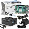 db-tronic Raspberry Pi 5 4 GB NVMe Kit | Edizione 64 GB | Custodia in metallo | Scheda PCIe SSD M.2 NVMe | Alimentatore da 27 W | ideale per Home Assistant e la smart home