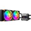Cougar Poseidon Ultra ARGB 240 PC Liquid Cooler: flusso d'aria ottimale, smorzatori angolari, anello di stabilizzazione integrato, piastra di raffreddamento in rame, compatibile con le più recenti