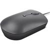 Lenovo 540 USB-C - Mouse per computer con connessione cablata per PC, laptop, computer con Windows o Chrome OS, design ambidestro, 4 pulsanti, dimensioni compatte, colore: grigio tempesta
