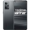 Realme GT 2 5G, smartphone, Snapdragon 888 5G, AMOLED 120 Hz, OIS da 50 MP, sensore Sony IMX766, batteria da 5.000 mAh, ricarica SuperDart da 65 W, NFC, doppia SIM, BT 5.2, nero acciaio, 8+128 GB