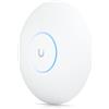 Ubiquiti U7-Pro Access Point WiFi 7, UniFi, Tri-Band 2.4/5/6 GHz, 2.5 GbE, Copertura 140 m², PoE+, Bianco