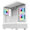 Itek Case SHOWBUI 42W - Gaming Tower ATX - 3 ventole ARGB 12cm - 2x USB 3.0 - Type-C - Pannelli in vetro temperato frontale e laterale - Ed. Bianca