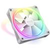 NZXT F120 RGB Duo - Ventola RGB bifacciale da 120 mm - 20 LED indirizzabili individualmente - Flusso d'aria bilanciato e pressione statica - Cuscinetto fluido dinamico - Controllo PWM - Angoli in