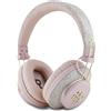 CG MOBILE Cuffie auricolari CG Mobile Guess Bluetooth ENC Metal 4G Logo (rosa)
