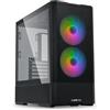 Lian Li Lancool 207 Mid-Tower Case | Premium ATX/mATX Gaming PC Case | Vetro temperato | Ottimale flusso d'aria Nero Case
