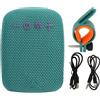 Culnflun Bike Bluetooth Speaker, ABS Cycling Portable Wireless Support Support Card Card Redio Indossabile BT Outdoor BT con staffa per bici Nero per cavalcare escursioni (Cielo blu)