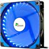 INTER-TECH L-12025 CARCASA DEL ORDENADOR VENTILADOR 12 CM NEGRO, AZUL
